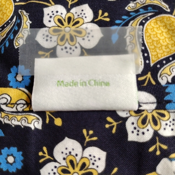 Vera Bradley Ellie Blue (Fall 2009) Large Shoulder Tote - Picture 8 of 8